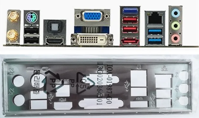 Новая задняя панель I/O для материнской платы P8H67-I DELUXE just shield backplate Бесплатная доставка
Новая задняя панель I/O для материнской платы P8H67-I DELUXE just shield backplate Бесплатная доставка