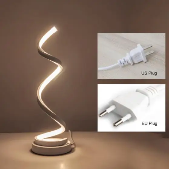 Modern 20W LED Table Lamp for Home Bedroom Reading Desk Light Bedside Lamp Study Eye Protect US/EU Plug
Modern 20W LED Table Lamp for Home Bedroom Reading Desk Light Bedside Lamp Study Eye Protect US/EU Plug