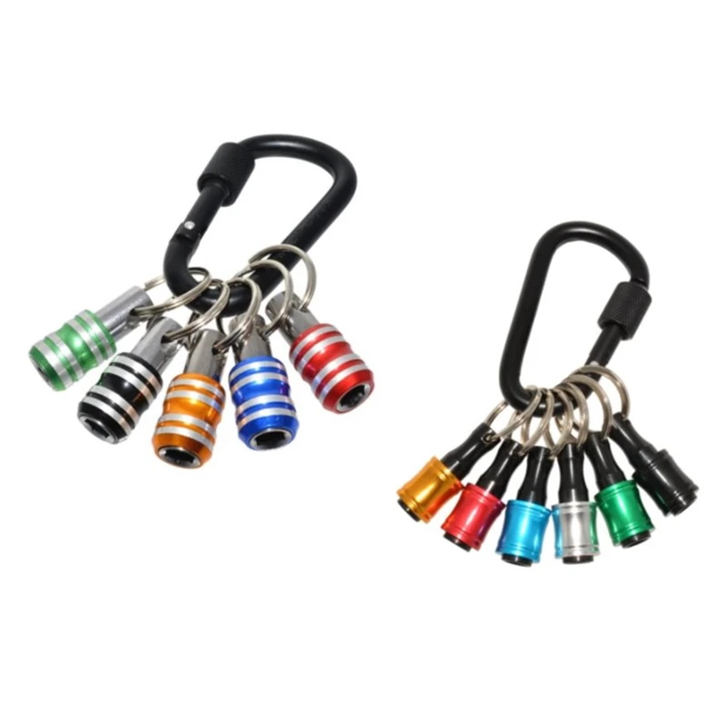 2 Set 1/4Inch Hex Shank Screwdriver Bits Holder Extension Bar Drill Screw Adapter Quick Release Keychain Easy Change
2 Set 1/4Inch Hex Shank Screwdriver Bits Holder Extension Bar Drill Screw Adapter Quick Release Keychain Easy Change