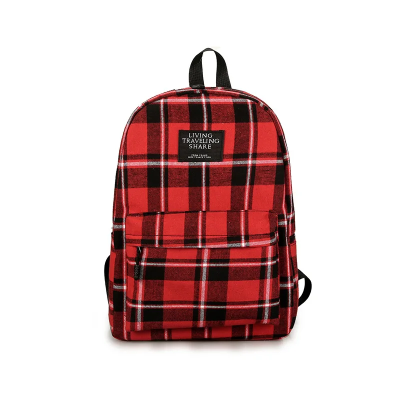 Women Backpack School Bags Female Student Preppy Style Bag Yellow Plaid Canvas Femme Mochila Travel Bag
Women Backpack School Bags Female Student Preppy Style Bag Yellow Plaid Canvas Femme Mochila Travel Bag