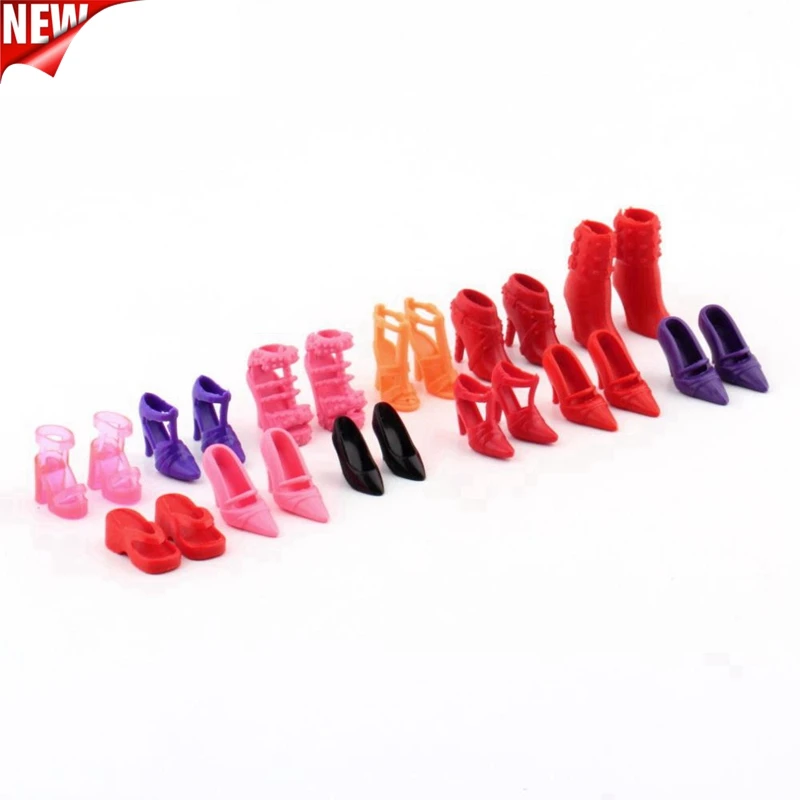 12 pairs/Set Doll Shoes Fashion Cute Colorful Assorted shoes for Doll with Different styles High Quality Baby Toy DZ
12 pairs/Set Doll Shoes Fashion Cute Colorful Assorted shoes for Doll with Different styles High Quality Baby Toy DZ