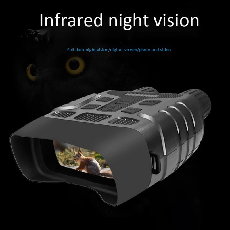 Night Vision Binoculars Long Range Device Digital Scope IR Telescope Zoom Optics Photos Video Recording Hunting Camera
Night Vision Binoculars Long Range Device Digital Scope IR Telescope Zoom Optics Photos Video Recording Hunting Camera