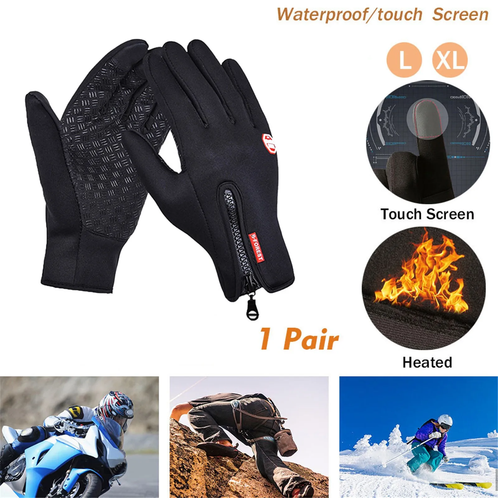 Outdoor Fishing Waterproof Mens Gloves Touch Screen Women Sport Ridding Windproof Breathable Non-slip Gloves Lady Ski Autumn
Outdoor Fishing Waterproof Mens Gloves Touch Screen Women Sport Ridding Windproof Breathable Non-slip Gloves Lady Ski Autumn