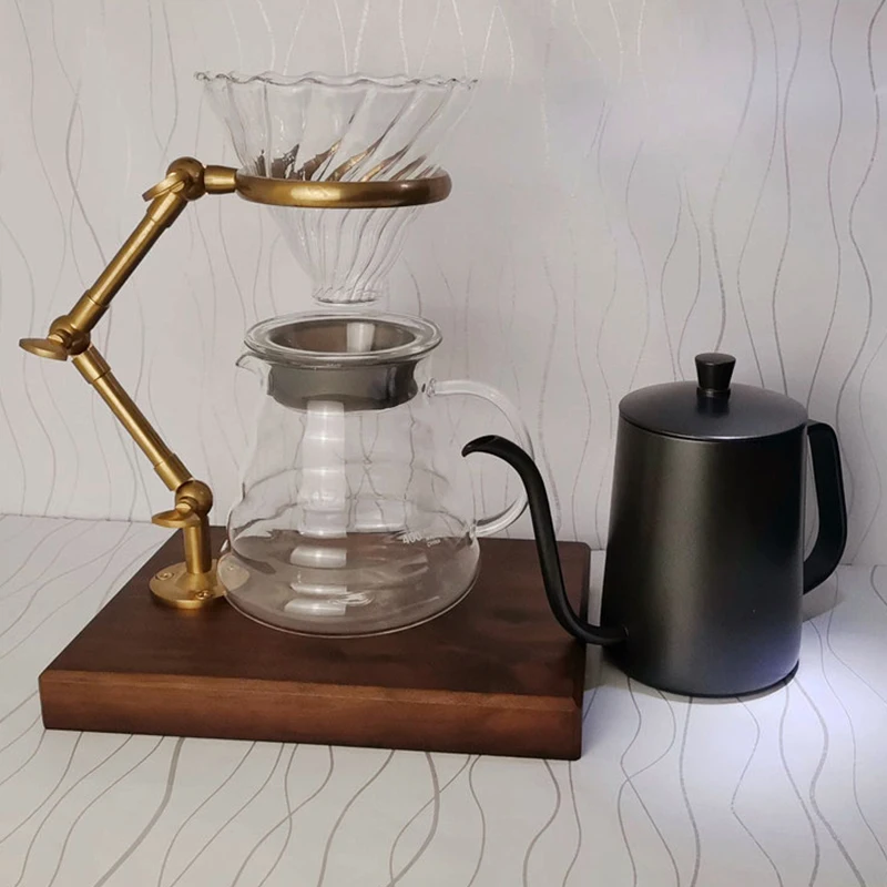 350ML 600ML Black Coffee Tea Pot Stainless Steel Long Narrow Spout Coffee Pot Silver Gooseneck Thin Mouth Drip Kettle Wit
350ML 600ML Black Coffee Tea Pot Stainless Steel Long Narrow Spout Coffee Pot Silver Gooseneck Thin Mouth Drip Kettle Wit