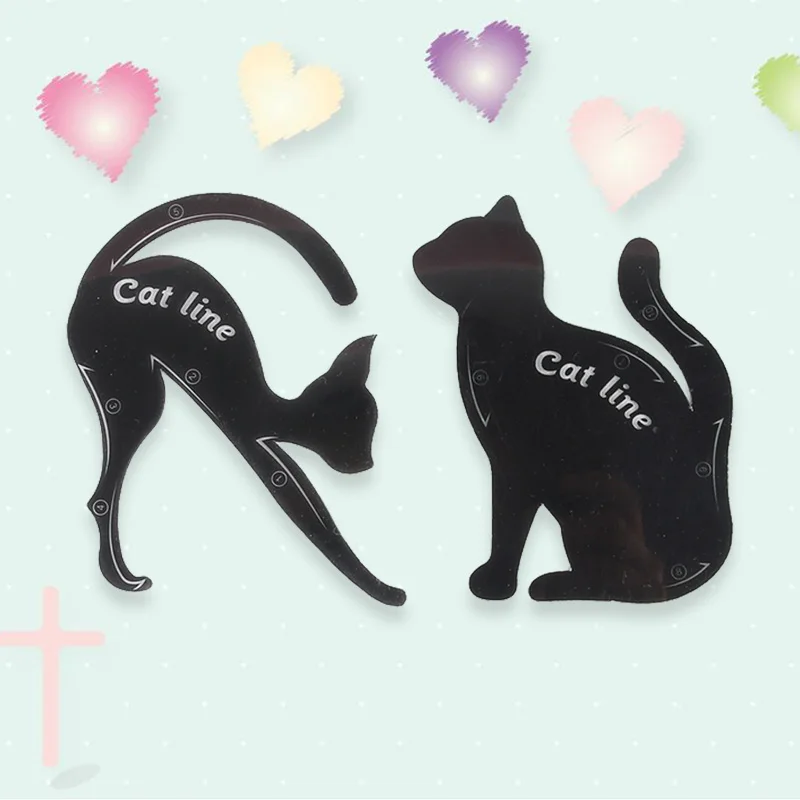 1Set New Cat Line Eye Makeup Eyeliner Stencils Mould for Girls Black Cat Style DIY Eyes Makeup Accessories Mold
1Set New Cat Line Eye Makeup Eyeliner Stencils Mould for Girls Black Cat Style DIY Eyes Makeup Accessories Mold