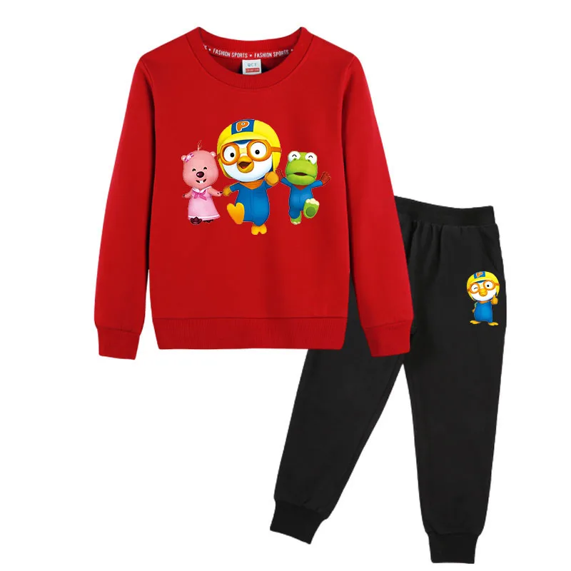 2021 Two Pieces Suits Autumn winter New Boys and Girls pororoing Fashion Hooded Sweater Baby Clothing Set
2021 Two Pieces Suits Autumn winter New Boys and Girls pororoing Fashion Hooded Sweater Baby Clothing Set