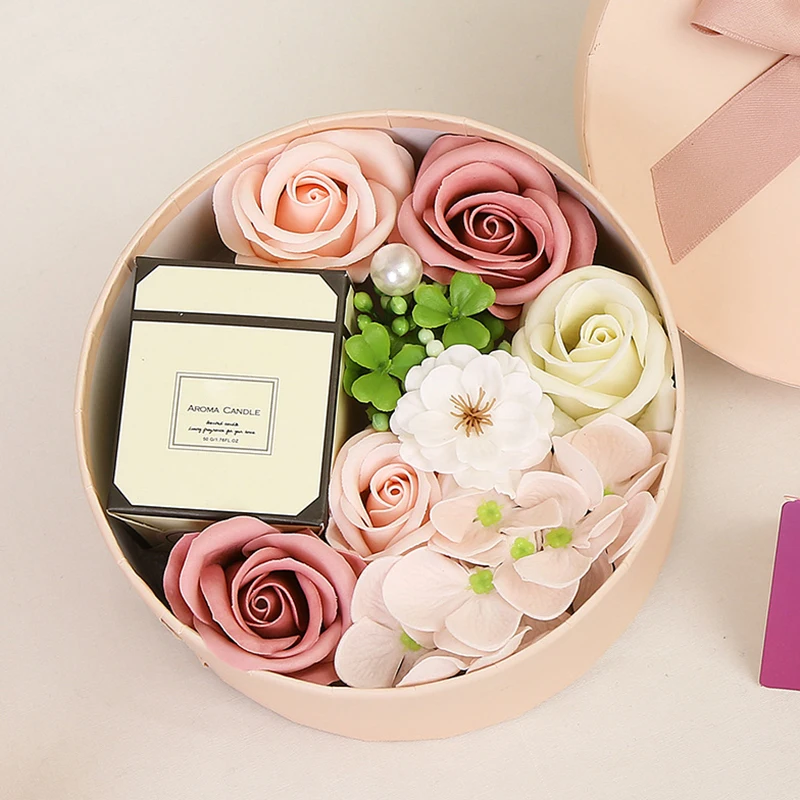 New Year's Valentine's Day Creatives Gifts Aromatherapy Soap Flower Small Round Box Holiday Birthday Gift For Girlfriend DNJ998
New Year's Valentine's Day Creatives Gifts Aromatherapy Soap Flower Small Round Box Holiday Birthday Gift For Girlfriend DNJ998
