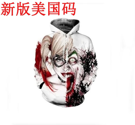 2020 New Sweatshirts Men Brand Hoodies Men Joker 3D Printing Hoodie Male Casual Tracksuits Wholesale and Retail
2020 New Sweatshirts Men Brand Hoodies Men Joker 3D Printing Hoodie Male Casual Tracksuits Wholesale and Retail