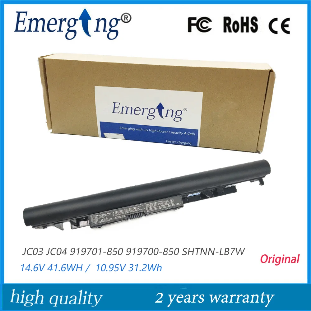 Оригинальный аккумулятор для ноутбука HP JC03 JC04 919701-850 919700-850 Новый JC04-850 | Компьютеры