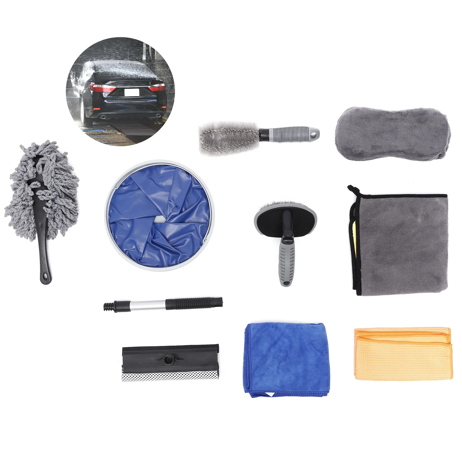 Набор инструментов Onever для мытья автомобилей, 10 шт.
Набор инструментов Onever для мытья автомобилей, 10 шт.
