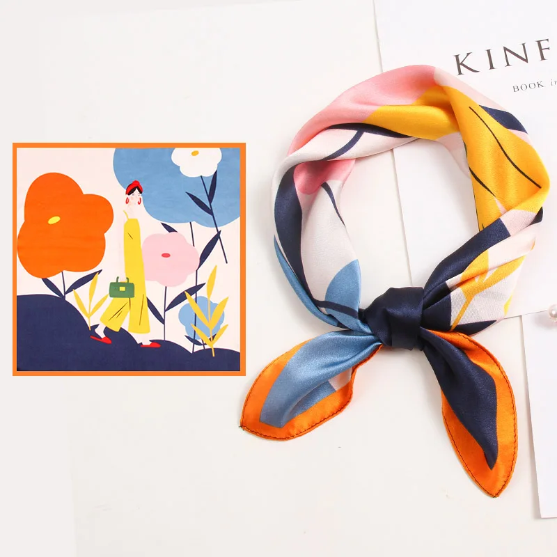 Women Pure Silk Scarves for Spring 53*53cm 100% Natural Silk Square Scarf Female Wraps Shawl Neckerchief Bandana Head Neck Scarf
Women Pure Silk Scarves for Spring 53*53cm 100% Natural Silk Square Scarf Female Wraps Shawl Neckerchief Bandana Head Neck Scarf