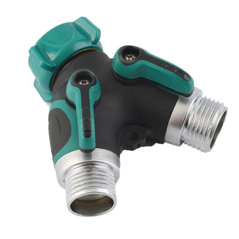 3/4 inch Hose Connector Garden Hose Splitter 2 Way Garden Water Connectors For Lawn Garden Irrigation
3/4 inch Hose Connector Garden Hose Splitter 2 Way Garden Water Connectors For Lawn Garden Irrigation