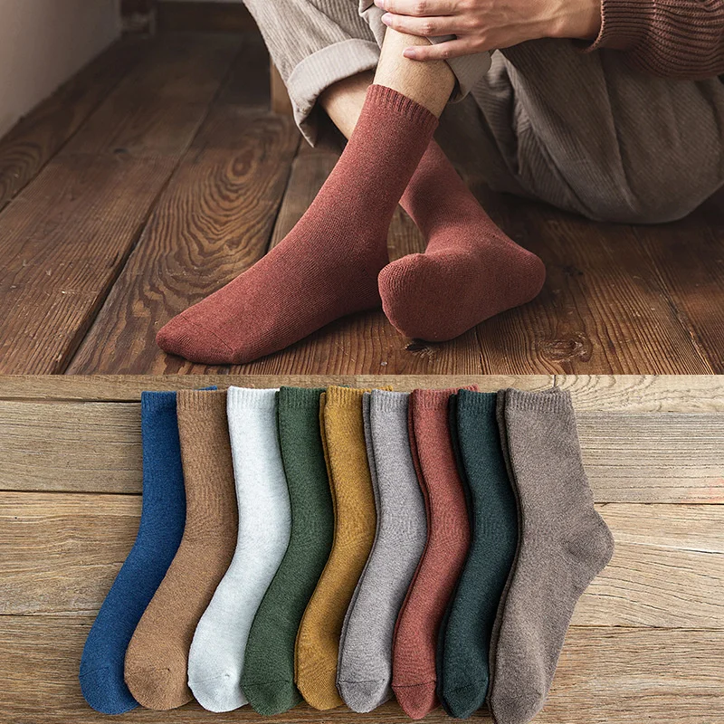 Socks men's Terry middle tube socks autumn winter thickened warm casual color towel plush terry
Socks men's Terry middle tube socks autumn winter thickened warm casual color towel plush terry