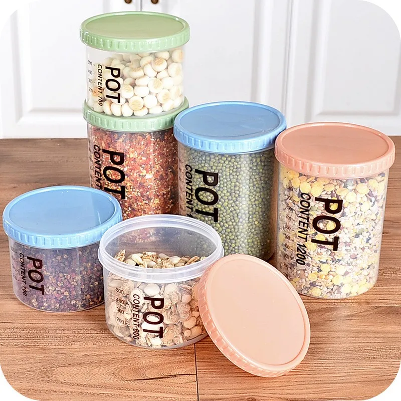 3 Size 3 Colors Portable Superimposed Grain Storage Tank Covered Plastic Sealed Jar Eco-friendly Harmless Fresh-keeping Box
3 Size 3 Colors Portable Superimposed Grain Storage Tank Covered Plastic Sealed Jar Eco-friendly Harmless Fresh-keeping Box