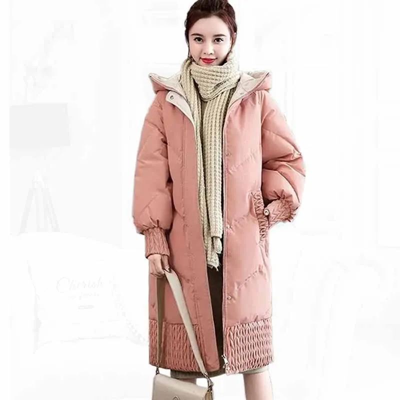 2020 Hooded Winter Padded Jacket Women Down Cotton Coat Thick Warm Parka Threaded Cuffs Loose Long Outwear Plus Size 4XL KW314
2020 Hooded Winter Padded Jacket Women Down Cotton Coat Thick Warm Parka Threaded Cuffs Loose Long Outwear Plus Size 4XL KW314