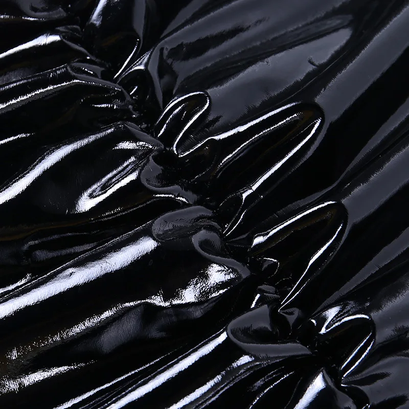 Super Sexy PU Leather Stacked Pants High Waist Ladies Pencil Trousers Black White Pink Clubwear Bottoms Slim Skinny Split Hem
Super Sexy PU Leather Stacked Pants High Waist Ladies Pencil Trousers Black White Pink Clubwear Bottoms Slim Skinny Split Hem