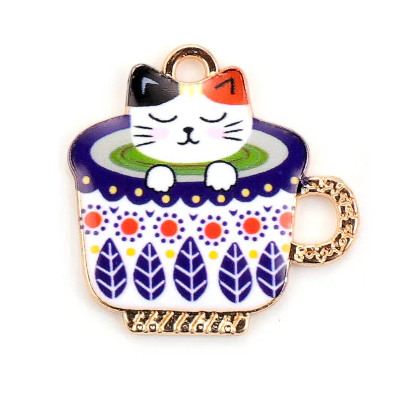 10pcs/lot Colorful Cat Heart Eye Enamel Charms Connector Pendant DIY Necklace Bracelet For Jewelry Making Accessories
10pcs/lot Colorful Cat Heart Eye Enamel Charms Connector Pendant DIY Necklace Bracelet For Jewelry Making Accessories