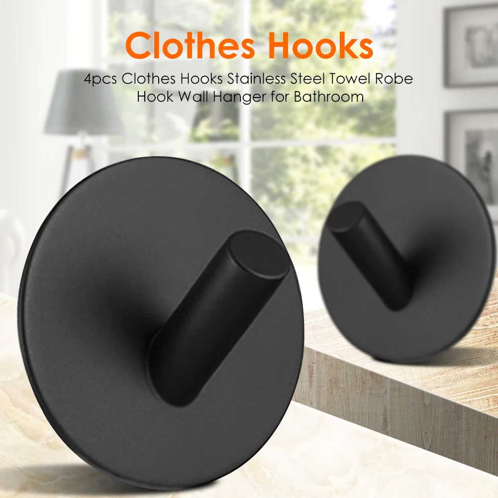 Towel Robe Hook Bathroom Seamless Kitchen Bathroom Wall Hanger Stainless Steel Clothes Towel Adhesive Accessories
Towel Robe Hook Bathroom Seamless Kitchen Bathroom Wall Hanger Stainless Steel Clothes Towel Adhesive Accessories