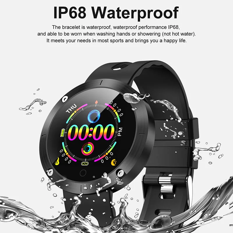 2020 Smart Watch Male Female Heart Rate Monitoring Bluetooth Sports Smart Watch Fashion Fitness Tracker Fashionable Cool
2020 Smart Watch Male Female Heart Rate Monitoring Bluetooth Sports Smart Watch Fashion Fitness Tracker Fashionable Cool