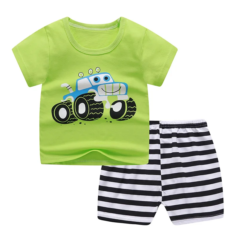 H946 Boy Summer Clothes Toddler Girls Tops T-shirt Short Pants Casual Outfits Children Clothes Kids Clothing Cotton Clothes
H946 Boy Summer Clothes Toddler Girls Tops T-shirt Short Pants Casual Outfits Children Clothes Kids Clothing Cotton Clothes