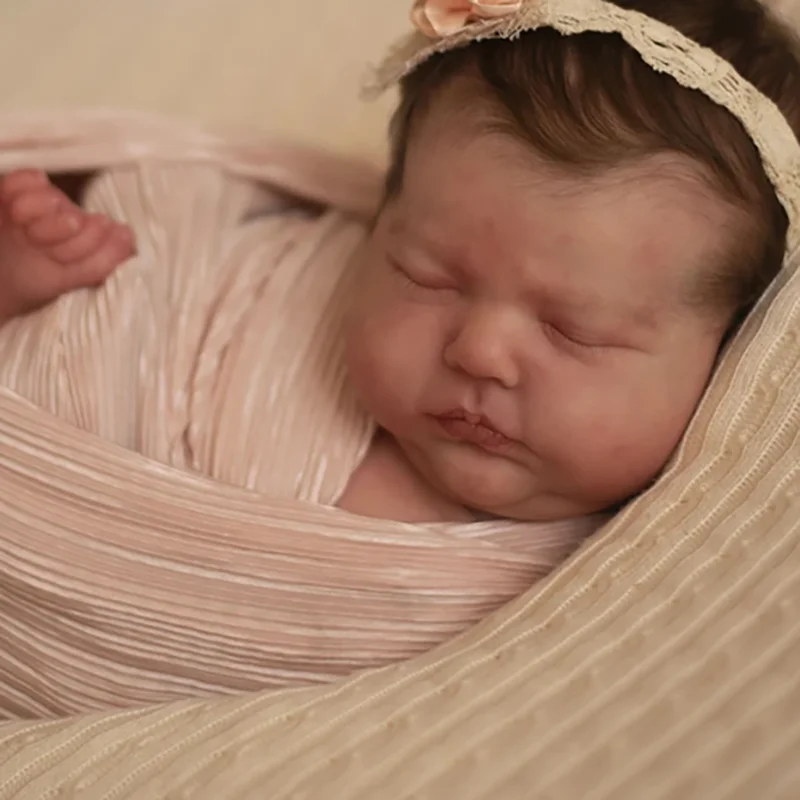 Kit Reborn 19.5Inch Reborn Doll Kit Tessa Asleep Popular Sleeping Baby Lifelike Touch Soft Unfinished Blank Doll Parts
Kit Reborn 19.5Inch Reborn Doll Kit Tessa Asleep Popular Sleeping Baby Lifelike Touch Soft Unfinished Blank Doll Parts