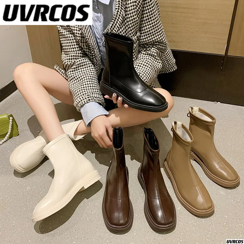 Realsoft leather platform Martin boots 2022fall single Korean VERSION I women's single boot medium small ankle boots for women
Realsoft leather platform Martin boots 2022fall single Korean VERSION I women's single boot medium small ankle boots for women