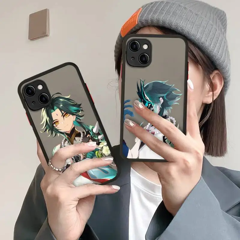 Xiao Genshin Impact Phone Case For iphone 12 11 13 Pro Max X XS Max XR 7 8 6 Plus 12mini Translucent Matte Shockproof Case
Xiao Genshin Impact Phone Case For iphone 12 11 13 Pro Max X XS Max XR 7 8 6 Plus 12mini Translucent Matte Shockproof Case