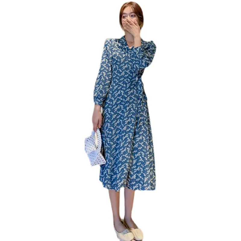 Spring Summer 2021 Long Sleeve Vintage Elegant Casual Korean Party Night Vacation Runway Vestido Women Boho Chiffon Floral Dress
Spring Summer 2021 Long Sleeve Vintage Elegant Casual Korean Party Night Vacation Runway Vestido Women Boho Chiffon Floral Dress