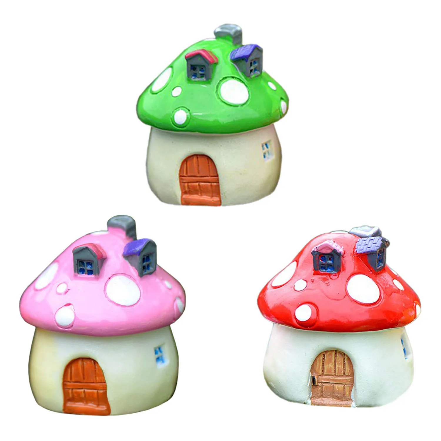 Garden Ornament Mushroom House Resin Figurine Craft Plant Pot Fairy Garden Décor Red S
Garden Ornament Mushroom House Resin Figurine Craft Plant Pot Fairy Garden Décor Red S