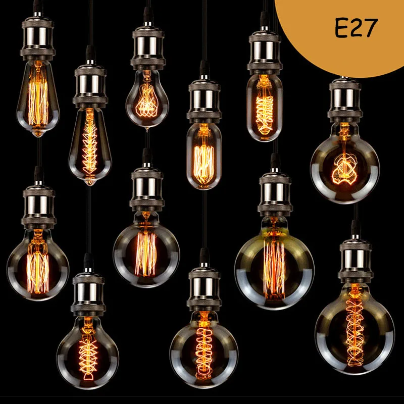 E27 Edison Bulb Dimming Lighting Atmosphere Light Indoor Home Decoration Light Creative Round Bulb 220V/40W
E27 Edison Bulb Dimming Lighting Atmosphere Light Indoor Home Decoration Light Creative Round Bulb 220V/40W