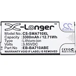 CS 3300mAh/12.71Wh battery for Samsung Galaxy A7 2016 Duos, SM-A710Y/DS EB-BA710ABE
CS 3300mAh/12.71Wh battery for Samsung Galaxy A7 2016 Duos, SM-A710Y/DS EB-BA710ABE