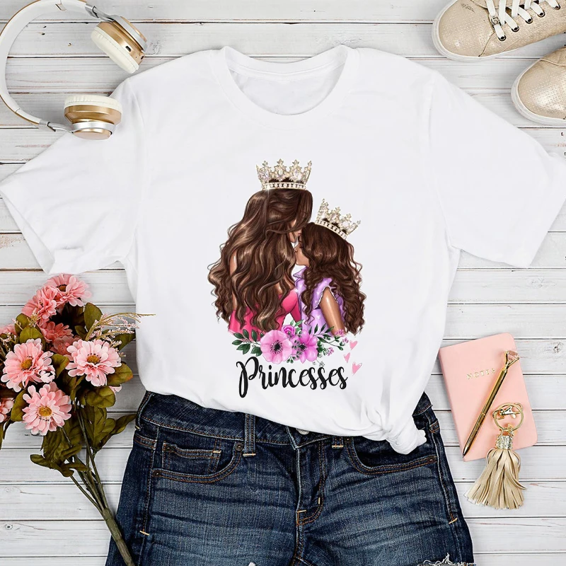 T-shirts Women Printing Cartoon Girl Happy Life Mom Mother Mama Love Tshirt Top Lady Graphic Female Print Clothes Tee T-Shirt
T-shirts Women Printing Cartoon Girl Happy Life Mom Mother Mama Love Tshirt Top Lady Graphic Female Print Clothes Tee T-Shirt