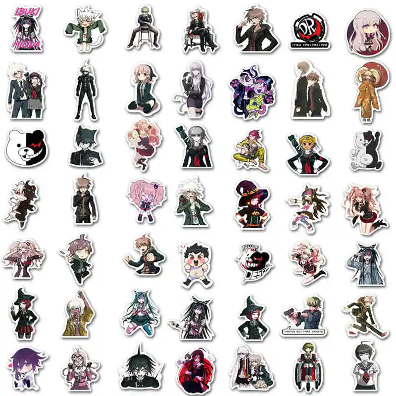 Популярные японские аниме граффити Danganronpa 100 шт./лот сделай сам эстетические
