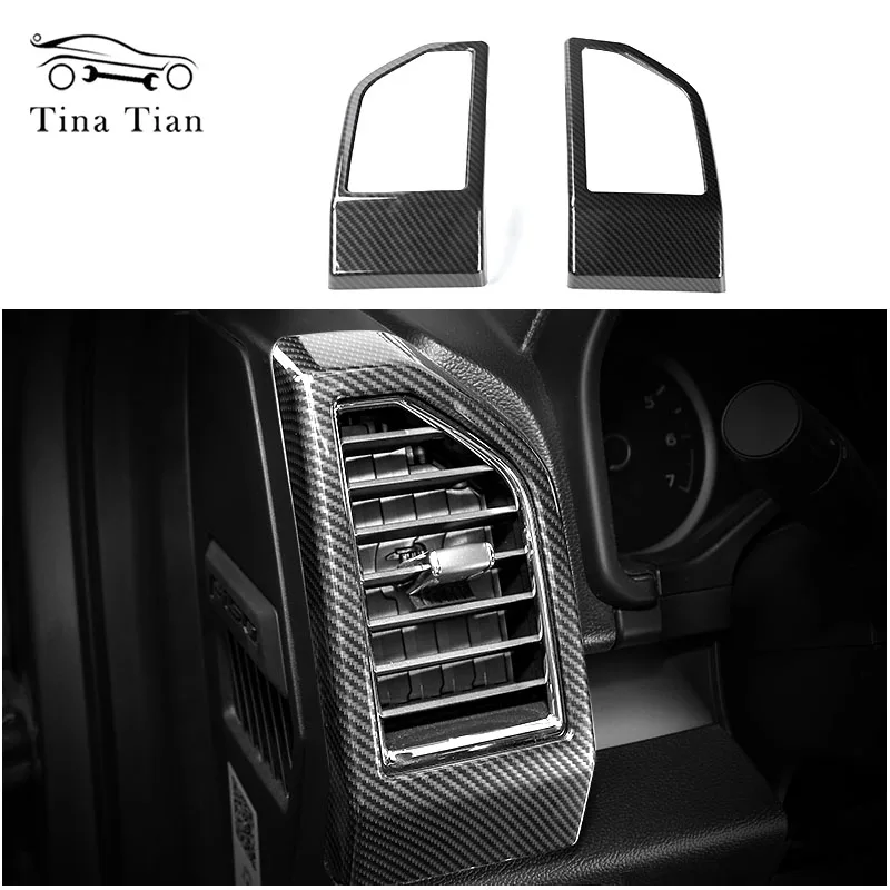 For Ford F150 2017-2020 Raptor XLT Limited 2019 2018 LTD ABS Carbon Fiber colour Dashboard Side Vent Overlay Outlet Cover Trim
For Ford F150 2017-2020 Raptor XLT Limited 2019 2018 LTD ABS Carbon Fiber colour Dashboard Side Vent Overlay Outlet Cover Trim