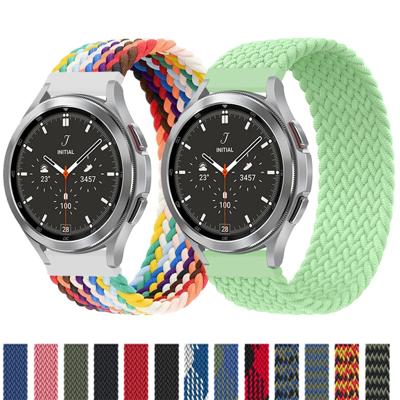 Ремешок Плетеный для Samsung Galaxy watch 4 classic/3/Active 2, нейлоновый браслет для наручных часов, 20 мм 22 мм, Amazfit bip
Ремешок Плетеный для Samsung Galaxy watch 4 classic/3/Active 2, нейлоновый браслет для наручных часов, 20 мм 22 мм, Amazfit bip