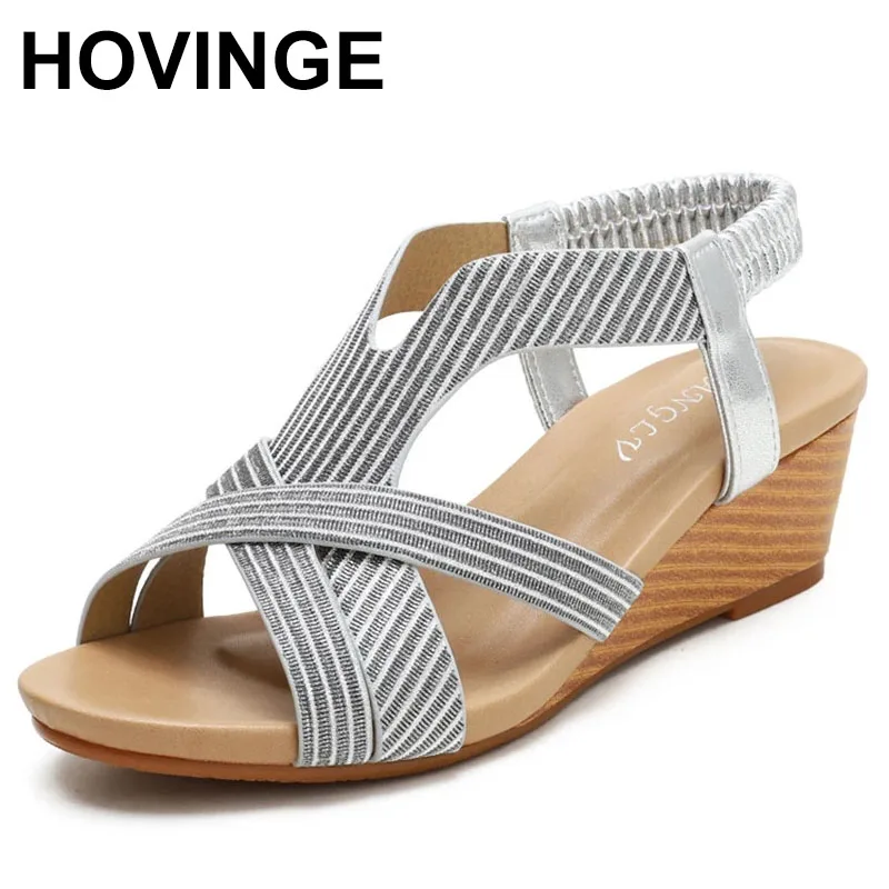 Сандалии на танкетке HOVINGESummer удобные, мягкая кожа, резинка, на толстом каблуке, без застежки, легсветильник повседневные пляжные туфли
Сандалии на танкетке HOVINGESummer удобные, мягкая кожа, резинка, на толстом каблуке, без застежки, легсветильник повседневные пляжные туфли