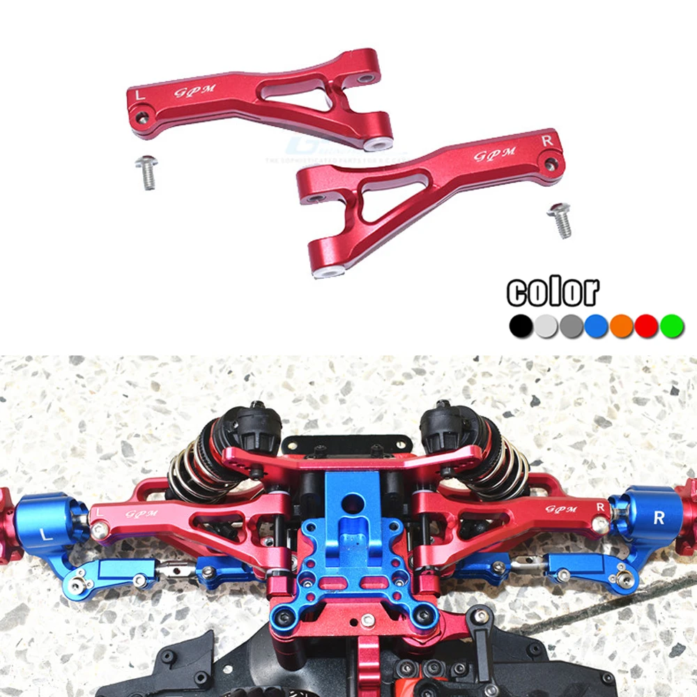

ARRMA 1/7 LIMITLESS INFRACTION 1/8 TYPHON 6S BLX GPM Metal aluminum alloy front upper A arm front upper swing arm #AR330215