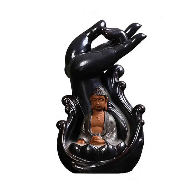 buddhas figures incense burners ceramics with reflux diffuser Craftwork Creative Home living room desk accessories Ornaments
buddhas figures incense burners ceramics with reflux diffuser Craftwork Creative Home living room desk accessories Ornaments