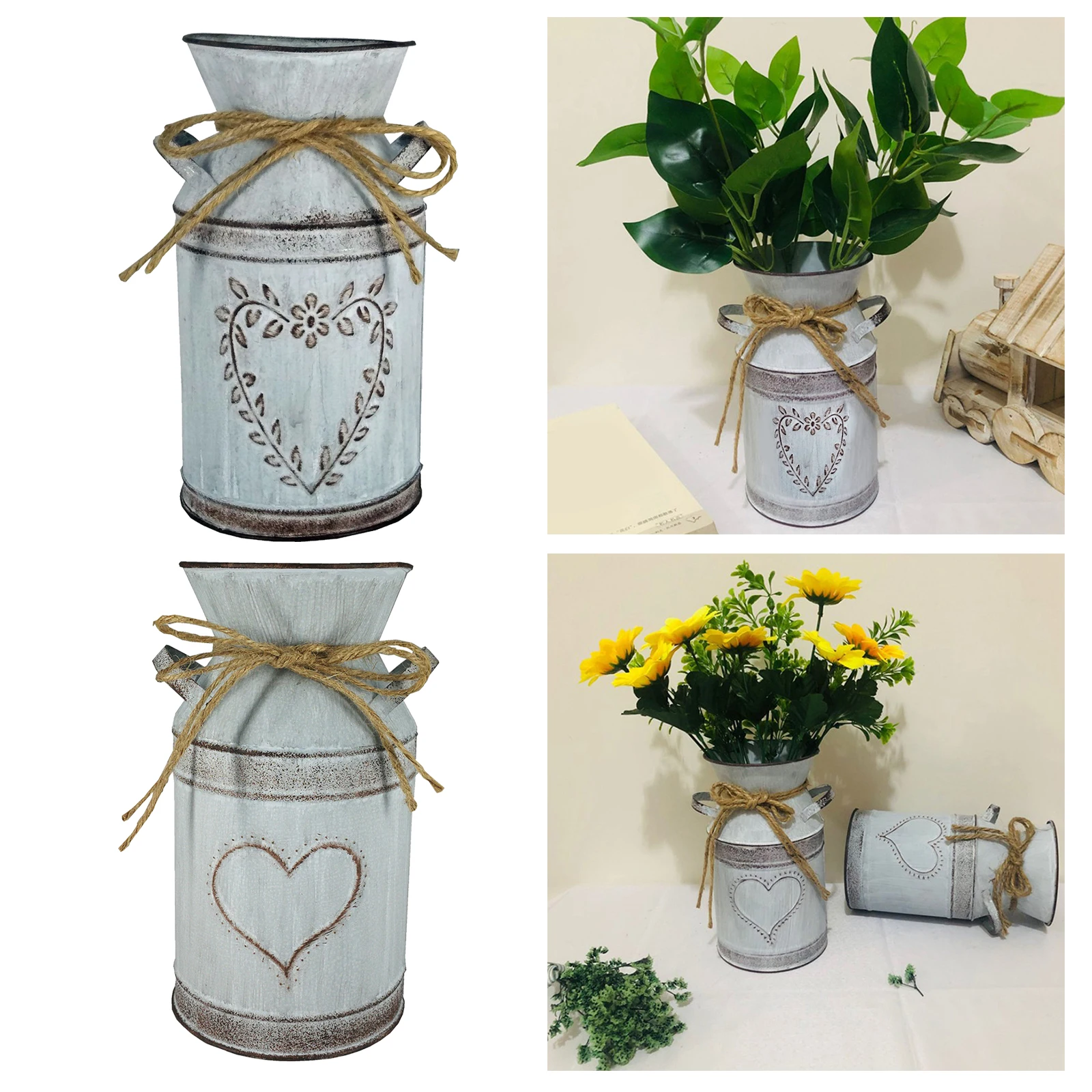 Metal Craft Flower Pot Vase Fleshy Flower Arrangement, Succulent Pot for Home Porch Balcony Decoration
Metal Craft Flower Pot Vase Fleshy Flower Arrangement, Succulent Pot for Home Porch Balcony Decoration
