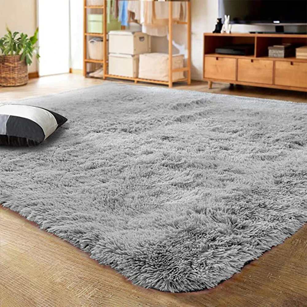 Bedroom Living Room Gray Square Soft Tie-Dye Plush Fabric Fluffy Carpet Non-Slip Absorbent Four Seasons Decorative Mat
Bedroom Living Room Gray Square Soft Tie-Dye Plush Fabric Fluffy Carpet Non-Slip Absorbent Four Seasons Decorative Mat