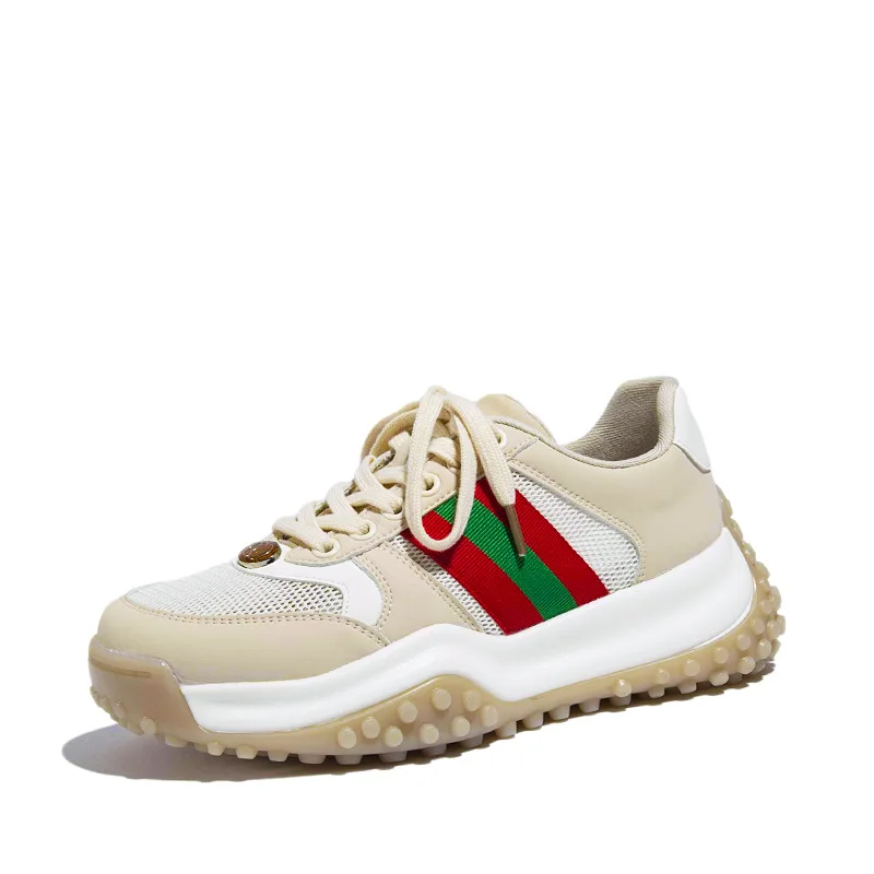 2021 summer new breathable mesh old shoes women's shoes fashion trend thick-soled real cowhide women's shoes
2021 summer new breathable mesh old shoes women's shoes fashion trend thick-soled real cowhide women's shoes
