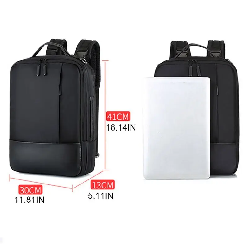 Anti-theft Backpack Laptop Bookbag with USB Charging Port Casual Rucksack Travel Bagpack for Men
Anti-theft Backpack Laptop Bookbag with USB Charging Port Casual Rucksack Travel Bagpack for Men