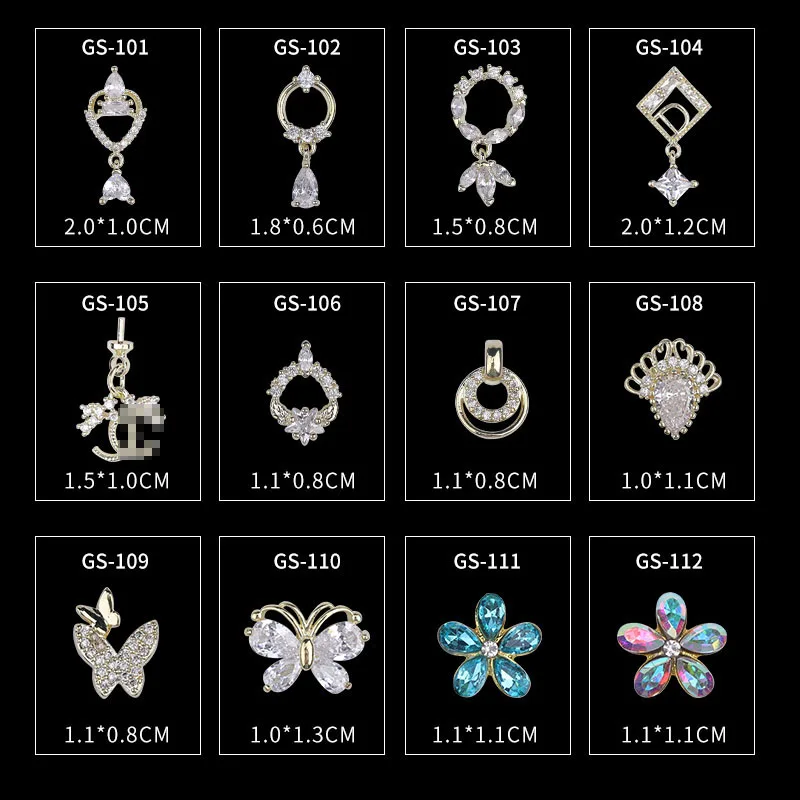 A Piece of 3D Metal Zircon Nail Art Jewelry Japanese Nail Art Jewelry Top Zircon Crystal Nail Art Cubic Zirconia Diamond Pendant
A Piece of 3D Metal Zircon Nail Art Jewelry Japanese Nail Art Jewelry Top Zircon Crystal Nail Art Cubic Zirconia Diamond Pendant