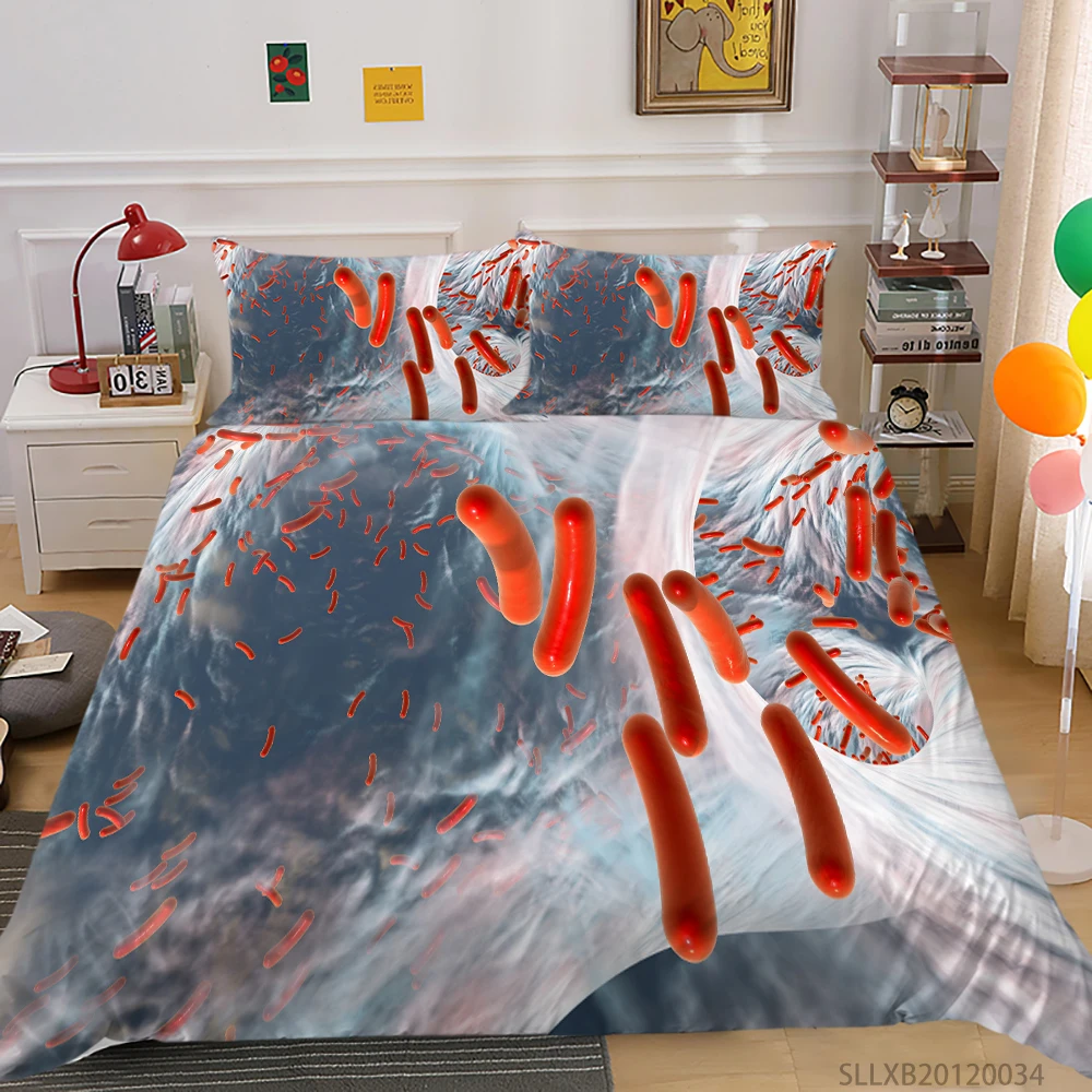 3D Bedding Set Luxury Duvet Cover Set Microorganism 2/3 Pcs Polyester Bedclothes Bed Gift Child Adult Bedroom Decoration
3D Bedding Set Luxury Duvet Cover Set Microorganism 2/3 Pcs Polyester Bedclothes Bed Gift Child Adult Bedroom Decoration