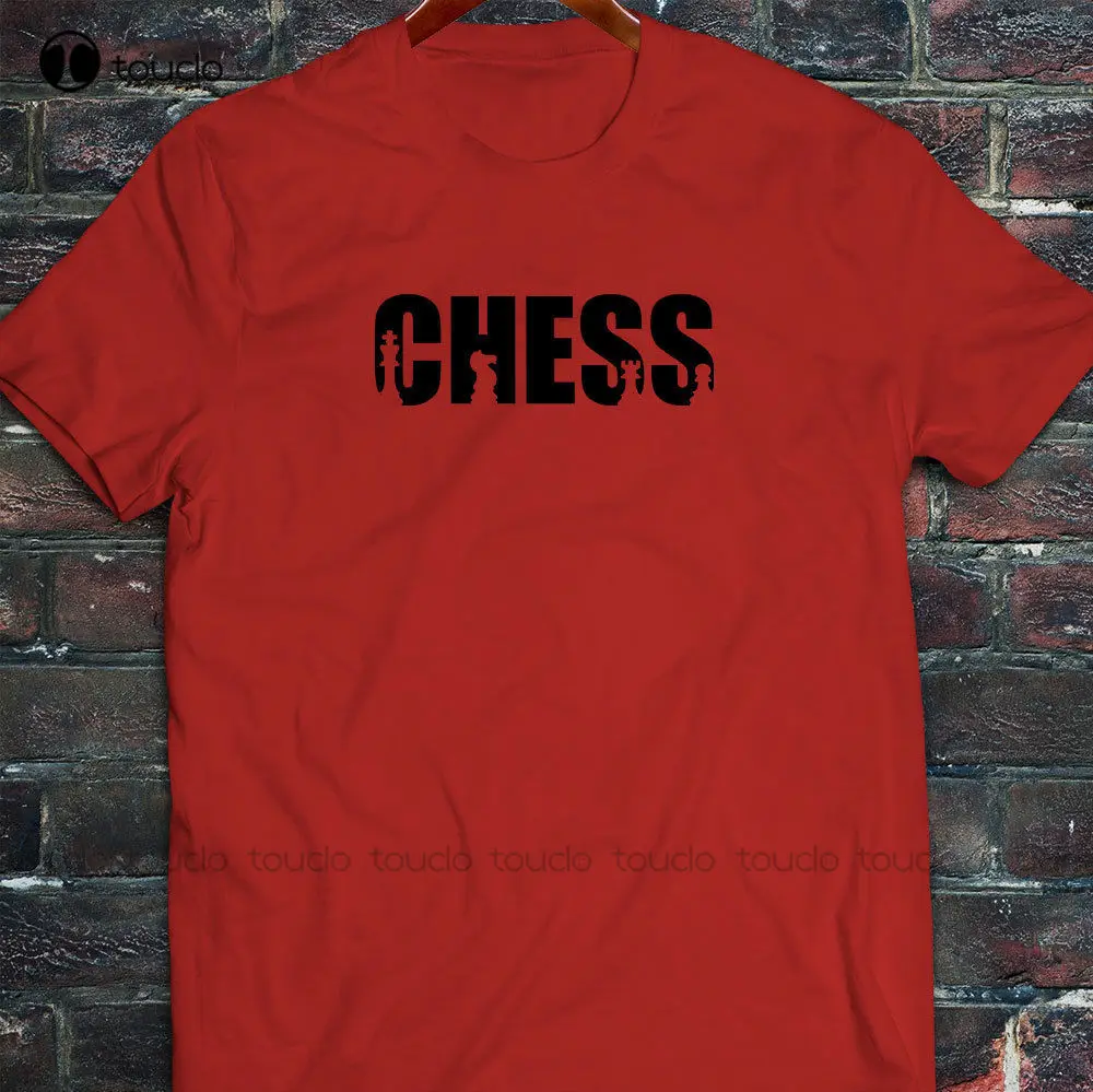 Мужская футболка с коротким рукавом и шахматными фигурами, 100% хлопок
Мужская футболка с коротким рукавом и шахматными фигурами, 100% хлопок