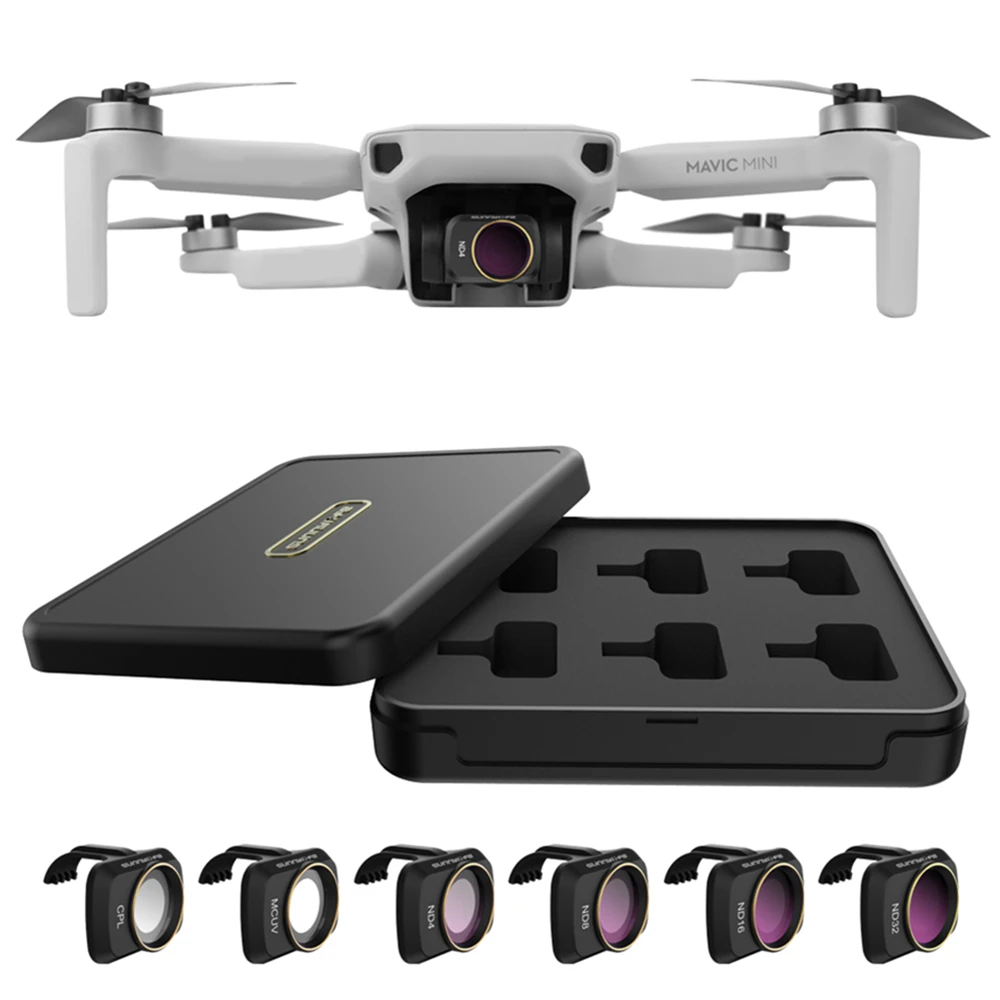 MCUV CPL ND/PL(4/8/16/32) ND4/8/16/32 Gimbal Lens Filter For DJI Mavic Mini Drone SUNNYLIFE Wholesale Set
MCUV CPL ND/PL(4/8/16/32) ND4/8/16/32 Gimbal Lens Filter For DJI Mavic Mini Drone SUNNYLIFE Wholesale Set