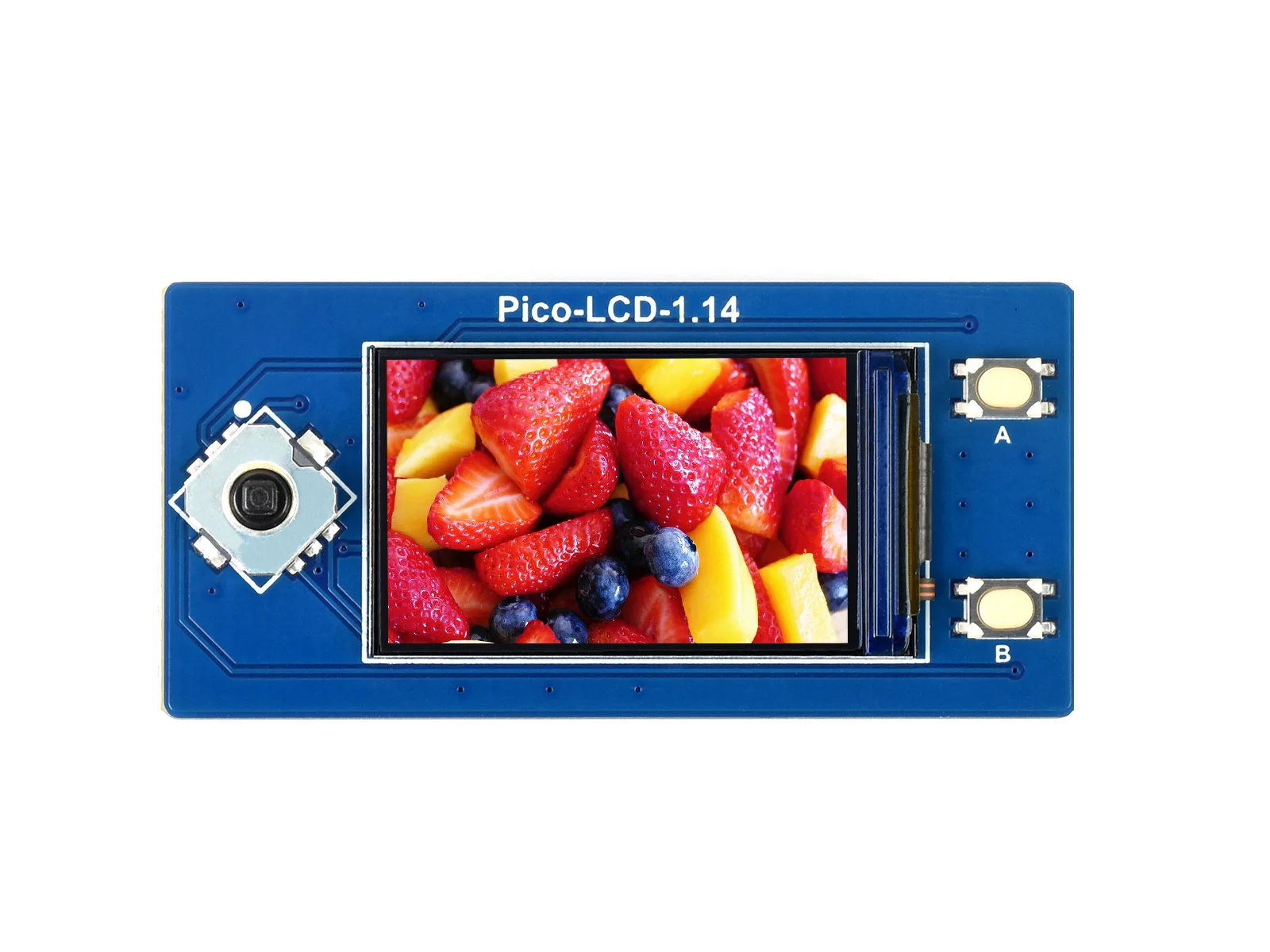 

Pico-LCD-1.14,1.14inch LCD Display Module For Raspberry Pi Pico, 65K RGB Colors, 240×135 Pixels, SPI Interface