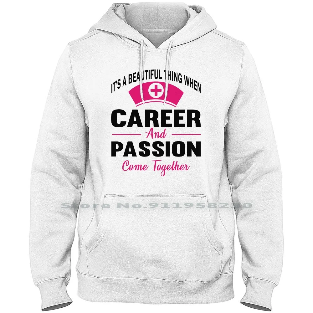 Толстовка с капюшоном для медсестер, карьеры и страсти 
Толстовка с капюшоном для медсестер, карьеры и страсти