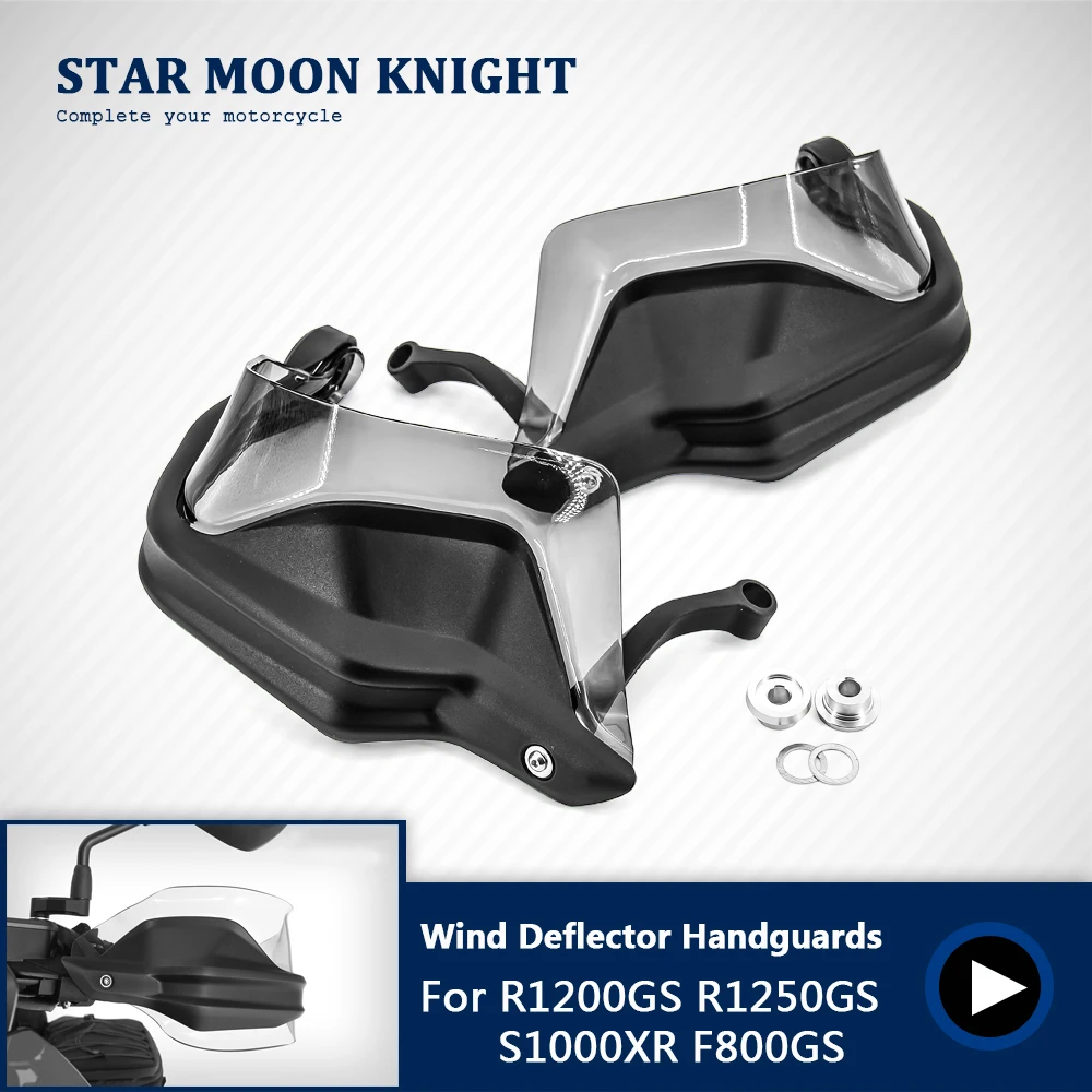 R1250GS Wind Deflector Shield Handguards Hand Protectors Guards L&R For BMW R1200GS ADV F800GS Adventure S1000XR 2013 - 2019
R1250GS Wind Deflector Shield Handguards Hand Protectors Guards L&R For BMW R1200GS ADV F800GS Adventure S1000XR 2013 - 2019