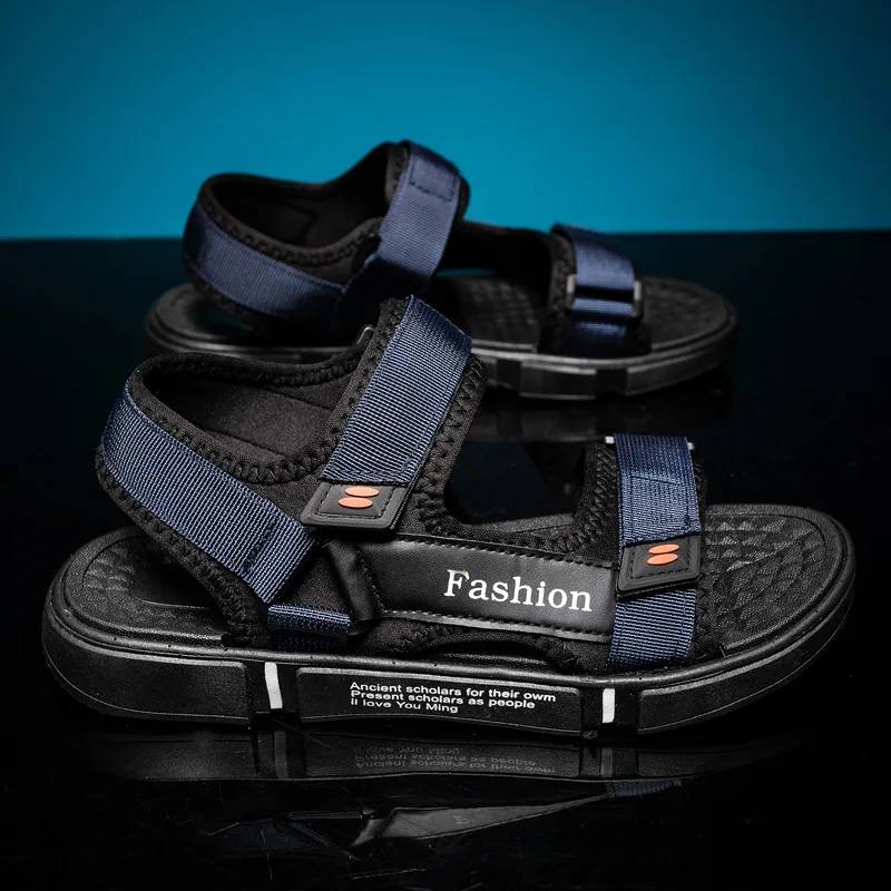 New Men's Outdoor Sandals and Slippers Men's All-match Breathable Casual Beach Sports Shoes Men's Black Roman Casual Sandals
New Men's Outdoor Sandals and Slippers Men's All-match Breathable Casual Beach Sports Shoes Men's Black Roman Casual Sandals